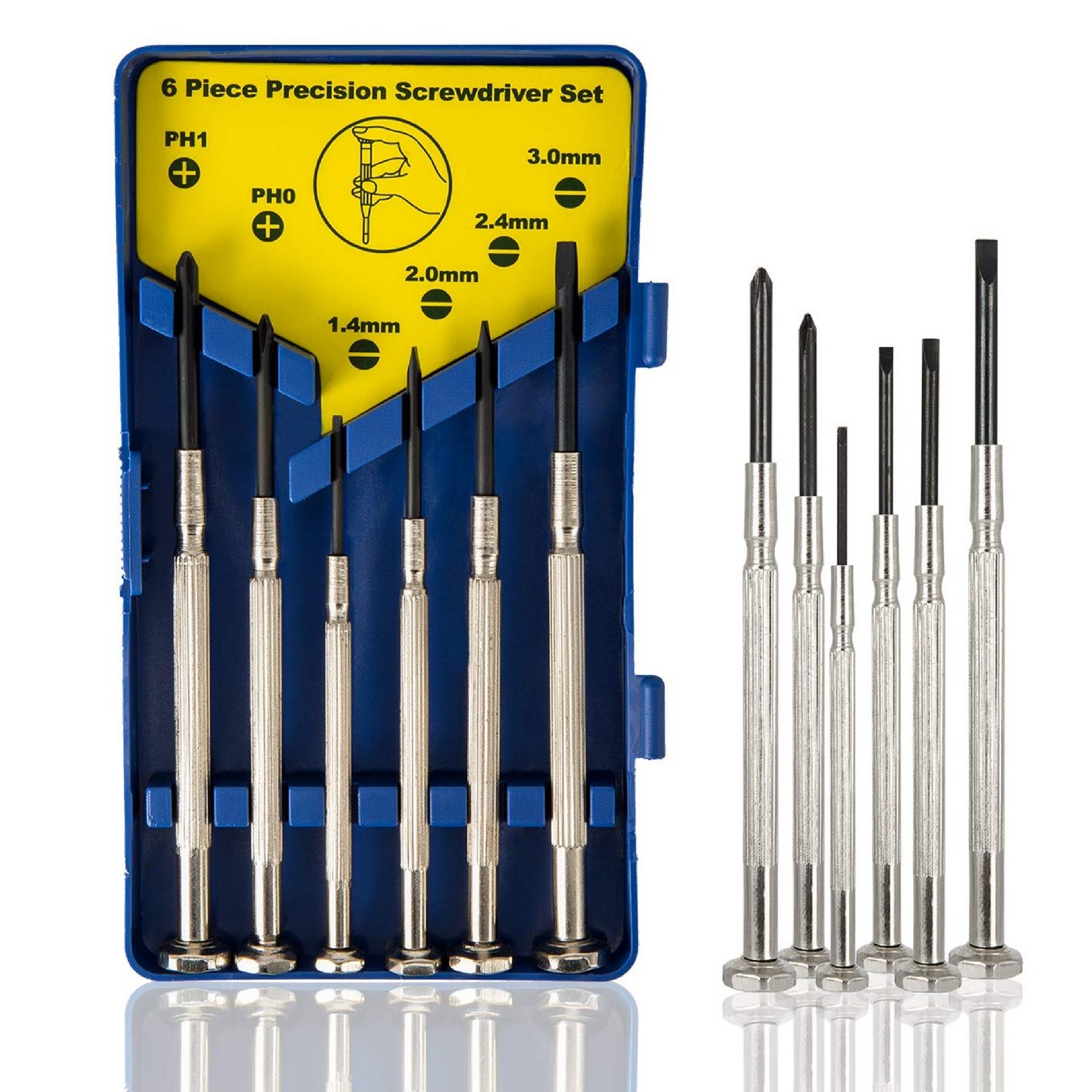 HardwareCity 6PC Precision Screwdriver Set